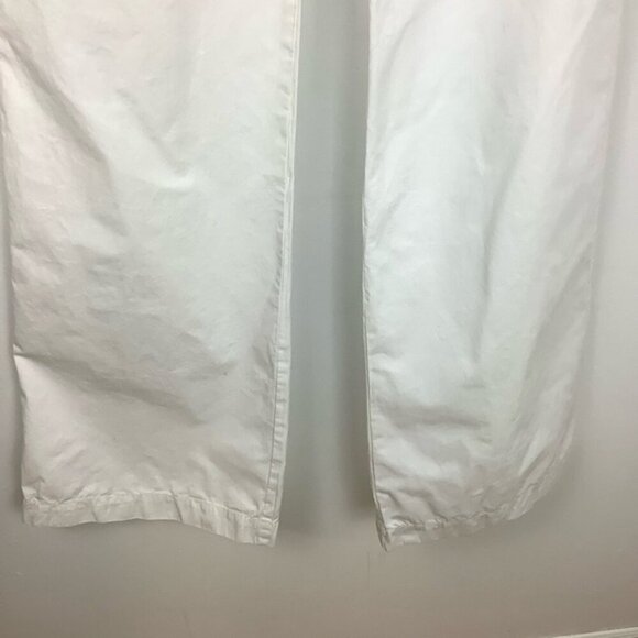 NILI LOTAN WIDE LEG LOW WAIST WHITE PANTS NWT 4 - Picture 6 of 12